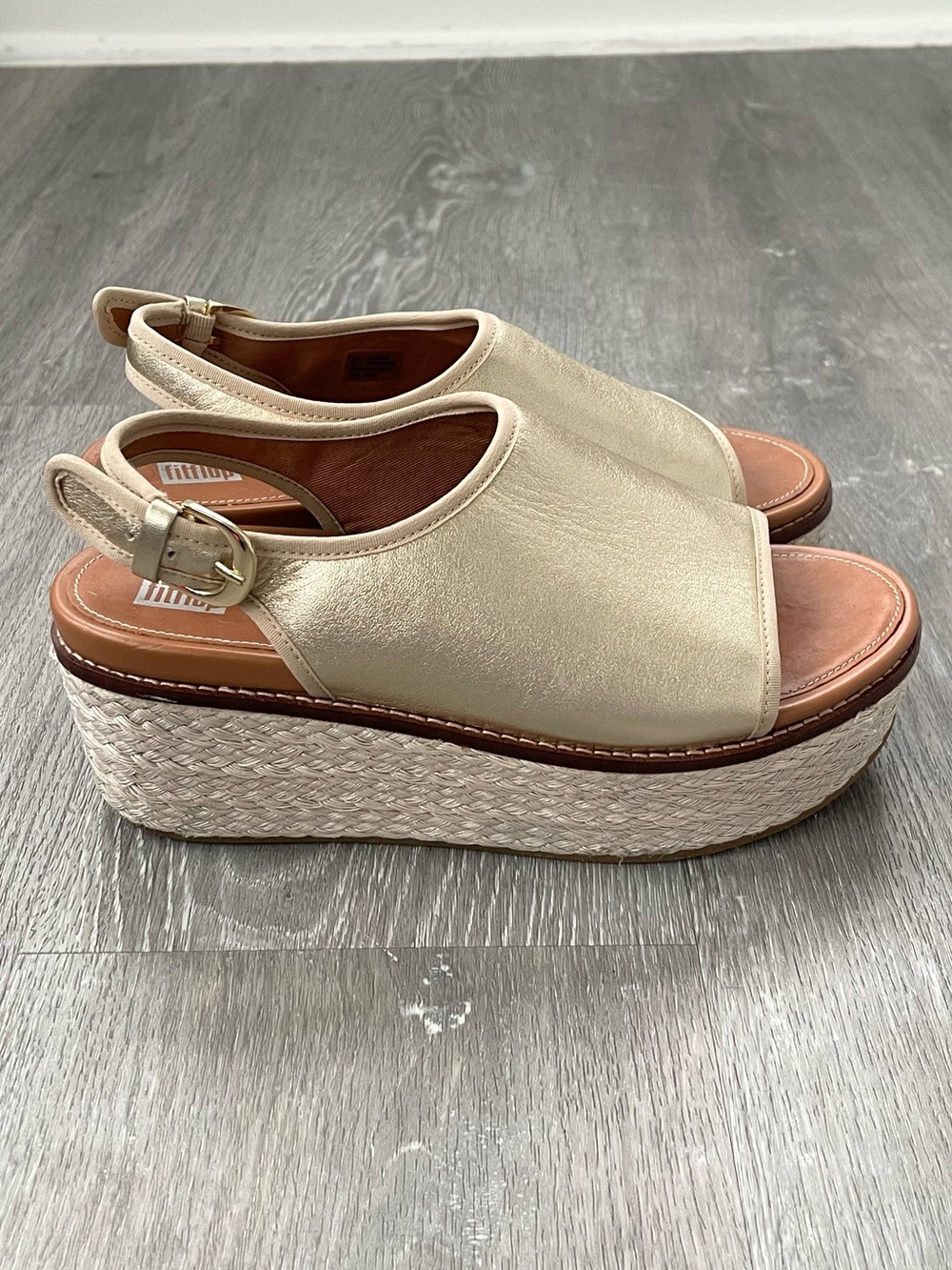 FitFlop Espadrille Wedges Size 7